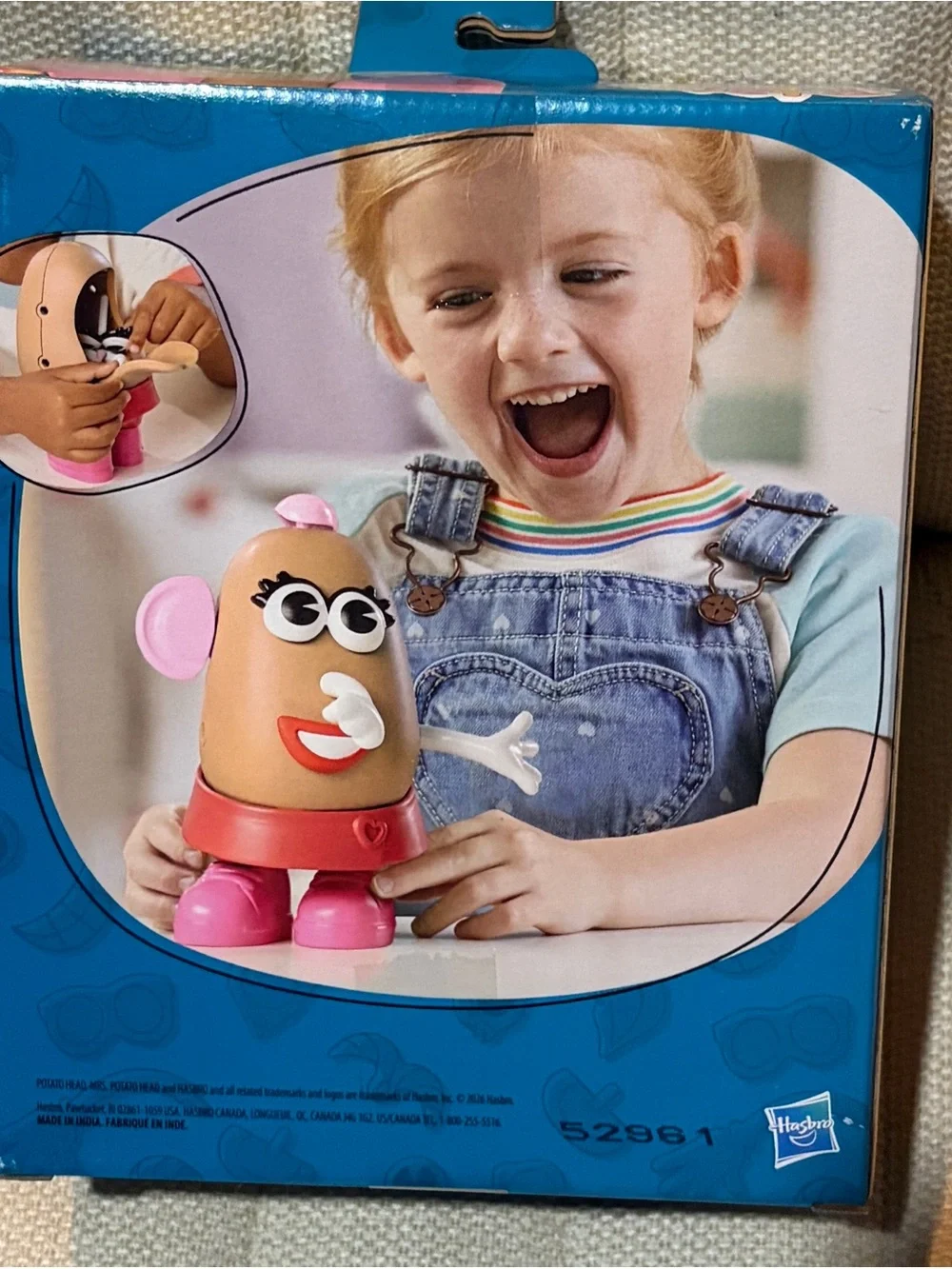Hasbro Mrs. Potato Head Kids Toy - Pink & Beige